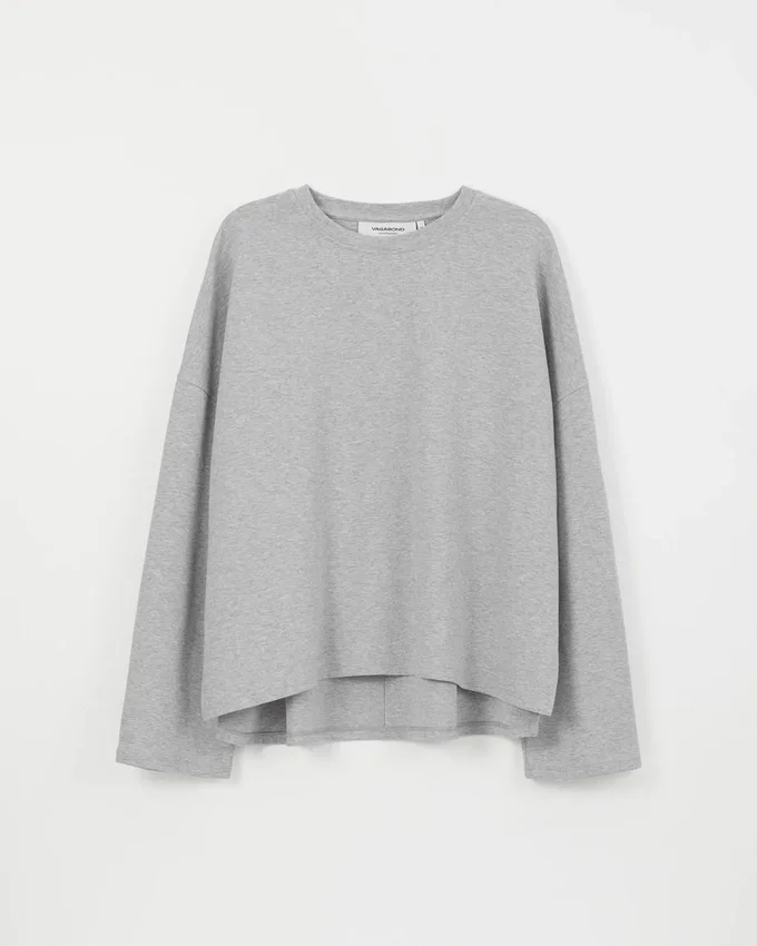 T-shirt ample à manches longues W
